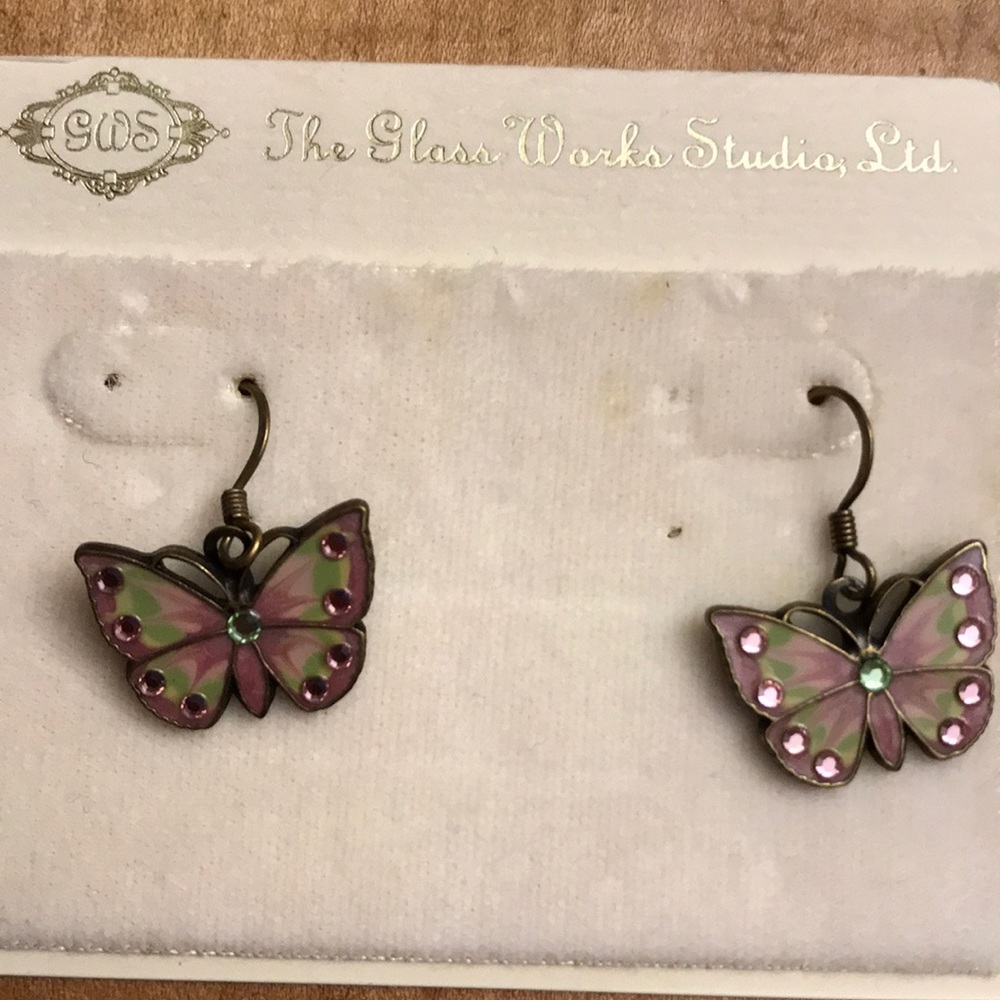 Butterfly earrings